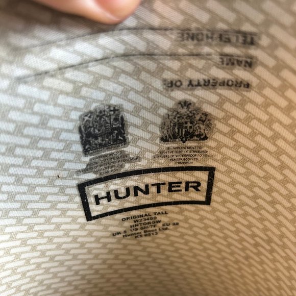 Hunter Original Tall Boot - Picture 2 of 2